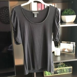WHBM Black tee xs